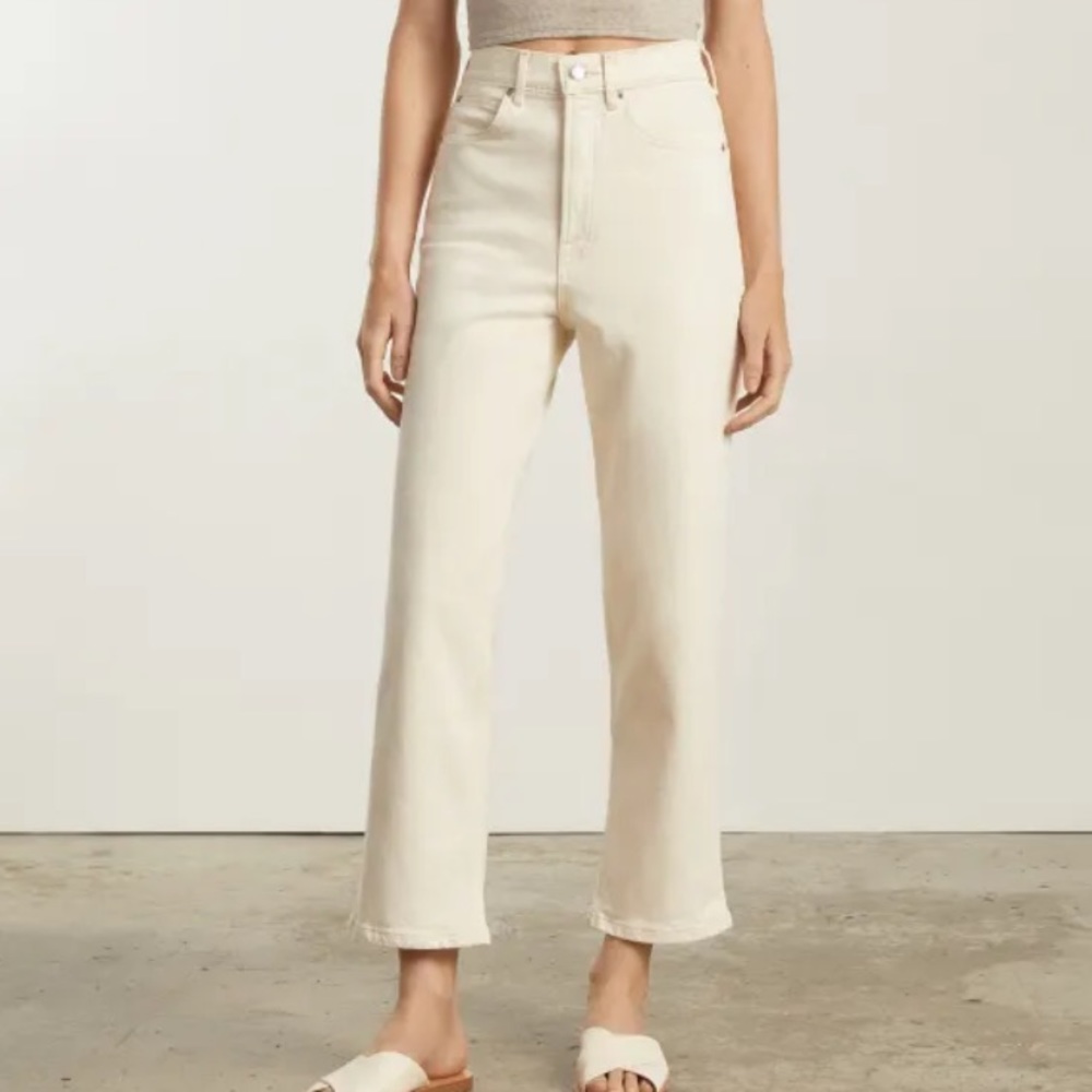 Everlane Straight Leg Crop Jean